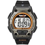 Ficha técnica e caractérísticas do produto Relógio Masculino Timex Analógico Digital Ironman Shock T5k341wkl/tn - Preto/laranja