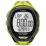 Ficha técnica e caractérísticas do produto Relógio Masculino Timex Ironman Sleek 250-lap Tapscreen T5k589 Cg Amarelo e Cinza