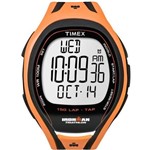 Ficha técnica e caractérísticas do produto Relógio Masculino Timex Ironman Tap Sleek 150-lap T5k254su/ti Laranja