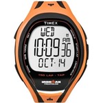 Ficha técnica e caractérísticas do produto Relógio Masculino Timex Ironman Tap Sleek 150-Lap T5k254suti Laranja