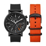 Ficha técnica e caractérísticas do produto Relógio Masculino Timex TWG012600PL/I Metropolitan 42mm Silicone Preta