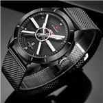 Ficha técnica e caractérísticas do produto Relógio Masculino Top Esportivo Militar Black - Naviforce