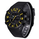 Ficha técnica e caractérísticas do produto Relógio Masculino Weide AnaDigi Esporte WH-3402 Amarelo