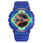 Ficha técnica e caractérísticas do produto Relógio Masculino Weide AnaDigi WA3J8004 - Azul e Verde