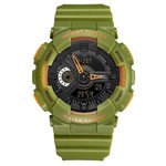 Ficha técnica e caractérísticas do produto Relógio Masculino Weide AnaDigi WA3J8004 - Verde e Laranja