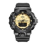 Ficha técnica e caractérísticas do produto Relógio Masculino Weide AnaDigi WA3J8006 - Preto e Dourado