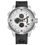 Ficha técnica e caractérísticas do produto Relógio Masculino Weide Anadigi WH-5209 - Branco