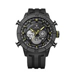 Ficha técnica e caractérísticas do produto Relógio Masculino Weide Anadigi Wh-6308 Amarelo