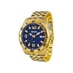 Ficha técnica e caractérísticas do produto Relógio Masculino X-Games XMGS1025 D2KX Analógico Extra Grande Dourado/Azul