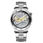 Ficha técnica e caractérísticas do produto Relógio Mecânico Transparente Edição Especial Marçal Silver