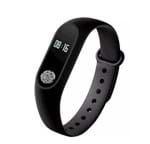 Ficha técnica e caractérísticas do produto Pulseira Inteligente Fitness M2 Monitor Smartband Bluetooth (Preto)