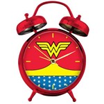 Ficha técnica e caractérísticas do produto Relógio Mesa Despertador Wonder Woman Body Customs