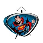 Ficha técnica e caractérísticas do produto Relogio Mesa Metal Superman Flyingaz