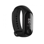 Ficha técnica e caractérísticas do produto Relógio Mi Band 3 Smartwach Preto + 1 Pulseira Azul + Película - Xiaomi