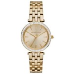 Ficha técnica e caractérísticas do produto Relógio Michael Kors Darci Dourado Analógico Feminino Mk3365