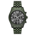 Ficha técnica e caractérísticas do produto Relógio Michael Kors Essential Lexington Verde Militar Mk8604/1vn 45mm de Diâmetro