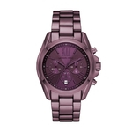 Ficha técnica e caractérísticas do produto Relógio Michael Kors Feminino Bradshaw Roxo MK6721/1NN