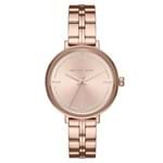 Ficha técnica e caractérísticas do produto Relógio Michael Kors Feminino Bridgete Rosé - MK3793/1JN MK3793/1JN