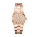 Ficha técnica e caractérísticas do produto Relógio Michael Kors Feminino Channing Rosé MK6624/1JN