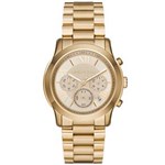 Ficha técnica e caractérísticas do produto Relógio Michael Kors Feminino Cooper Dourado MK6274/4DN