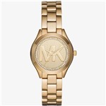 Ficha técnica e caractérísticas do produto Relógio Michael Kors Feminino Dourado Mini Runway MK3477/4DN