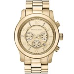 Ficha técnica e caractérísticas do produto Relógio Michael Kors Feminino Dourado MK8077/1DI