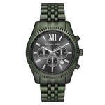 Ficha técnica e caractérísticas do produto Relógio Michael Kors Feminino Essential Lexington Verde Militar - MK8604/1VN