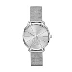 Ficha técnica e caractérísticas do produto Relógio Michael Kors Feminino Essential Portia Prata - Mk3843/1kn