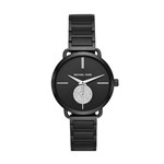 Relógio Michael Kors Feminino Essential Portia Preto - Mk3758/1pn