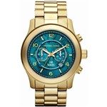 Relógio Michael Kors Feminino Hunger Stop MK8315 Gold 45mm