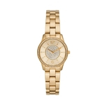 Ficha técnica e caractérísticas do produto Relógio Michael Kors Feminino Mini Runway Dourado MK6618/1DN