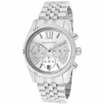 Ficha técnica e caractérísticas do produto Relógio Michael Kors Feminino MK5555 Lexington Silver 38mm