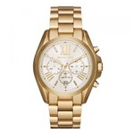 Ficha técnica e caractérísticas do produto Relógio Michael Kors Feminino Mk6266 Cronógrafo Dourado