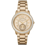 Ficha técnica e caractérísticas do produto Relógio Michael Kors Feminino MK6287/4DN Dourado Lançamento 41mm