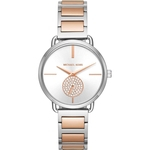 Ficha técnica e caractérísticas do produto Relógio Michael Kors Feminino Portia 38mm Steel Bracelet & Case Quartz Watch Mk3709