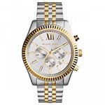 Ficha técnica e caractérísticas do produto Relógio Michael Kors Feminino Puls. Prata/dourada MK8344/5KN