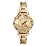 Ficha técnica e caractérísticas do produto Relógio Michael Kors Feminino Ref: Mk4334/1di Dourado