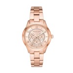 Ficha técnica e caractérísticas do produto Relógio Michael Kors Feminino Runway Rosé Mk6589/1jn