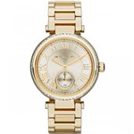 Ficha técnica e caractérísticas do produto Relógio Michael Kors Feminino Skylar Champagne MK5867