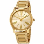 Ficha técnica e caractérísticas do produto Relógio Michael Kors Hartman Mk3490/4dn Gold Diametro 38mm