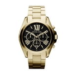 Ficha técnica e caractérísticas do produto Relógio Michael Kors Masculino Dourado Bradshaw - Mk5739/b4pn