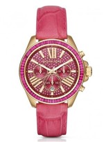 Ficha técnica e caractérísticas do produto Relógio MICHAEL KORS MK2449 (feminino) Wren - Rosa