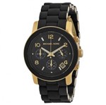 Ficha técnica e caractérísticas do produto Relógio Michael Kors Mk5191 Preto Dourado