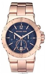 Ficha técnica e caractérísticas do produto Relógio Michael Kors Mk5410 Ouro Rosé Original