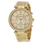 Ficha técnica e caractérísticas do produto Relógio Michael Kors Mk5632 Dourado Madrepérola Garantia