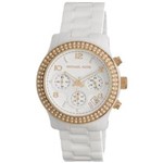 Ficha técnica e caractérísticas do produto Relógio Michael Kors Mk5269 Cerâmica Branco 39mm