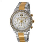 Ficha técnica e caractérísticas do produto Relógio Michael Kors Mk6188 Misto Dourado