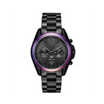 Ficha técnica e caractérísticas do produto Relógio Michael Kors MK6444 Preto Dial Multicolor