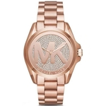 Ficha técnica e caractérísticas do produto Relógio Michael Kors Mk6437 Bradshaw Rose Gold Tone 43mm