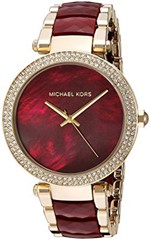 Ficha técnica e caractérísticas do produto Relógio Michael Kors Mk6427 Parker Dourado Vermelho